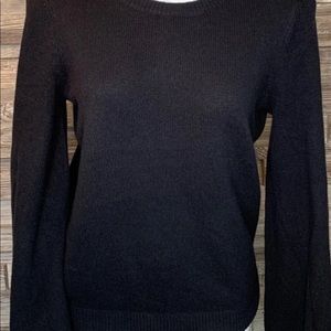 NWT Lauren by Ralph Lauren black sweater